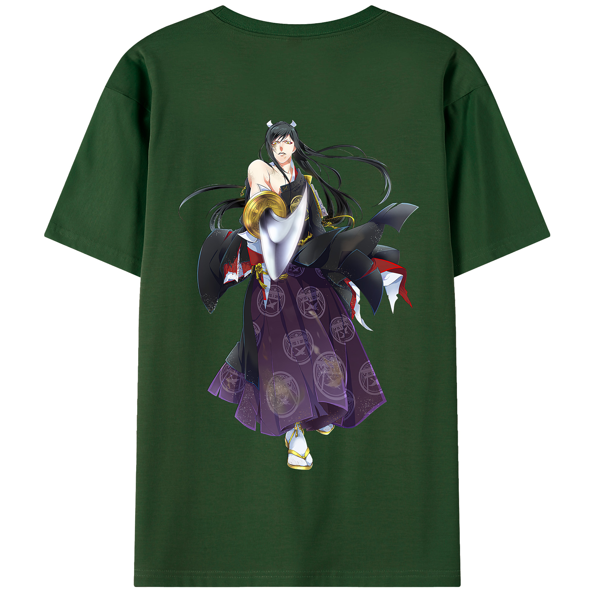 （画像用） 刀剣乱舞 Touken Ranbu 綿100％半袖Tシャツ（背面プリント）